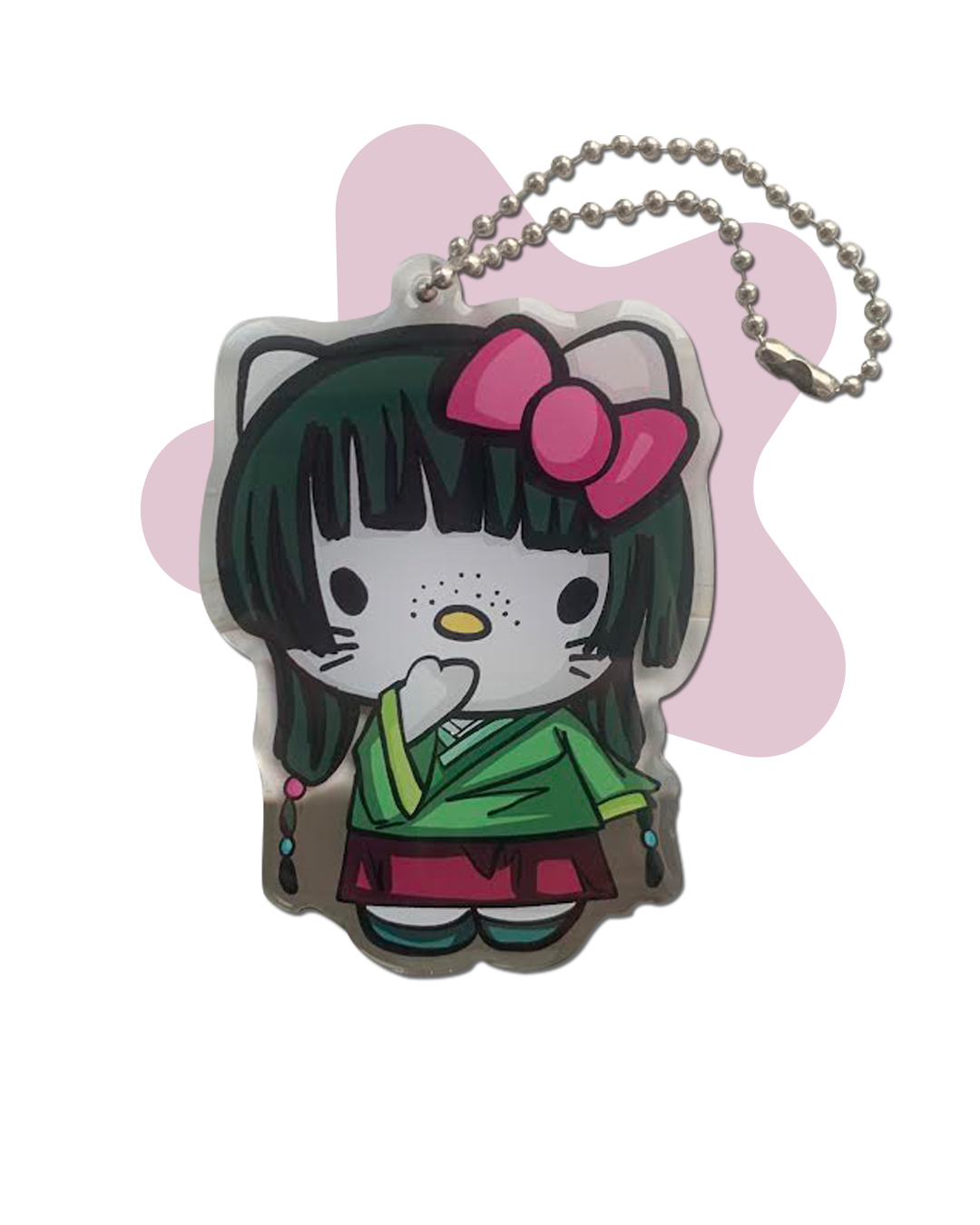 Porte-clés apothicaire kitty