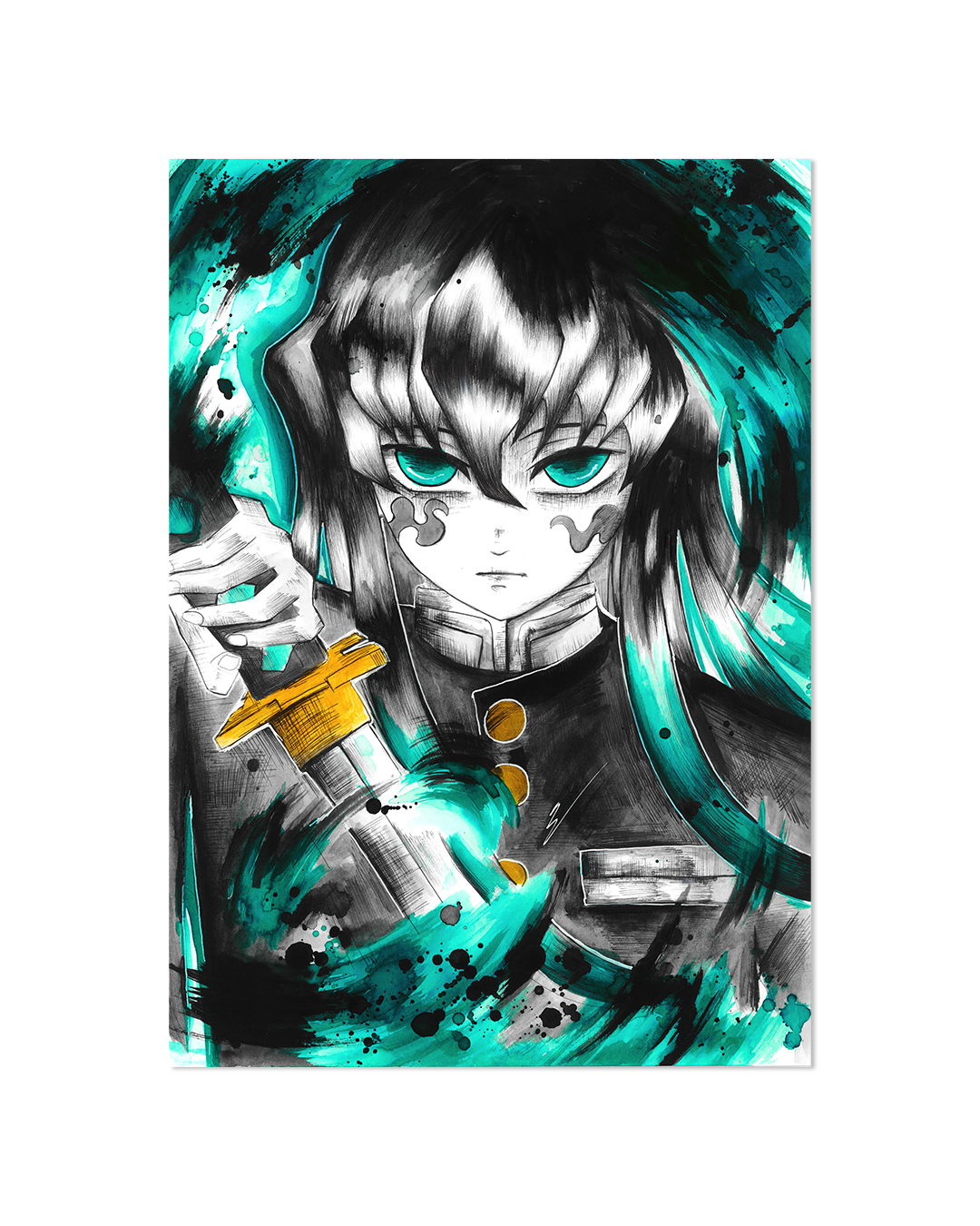 Mist hashira print A3